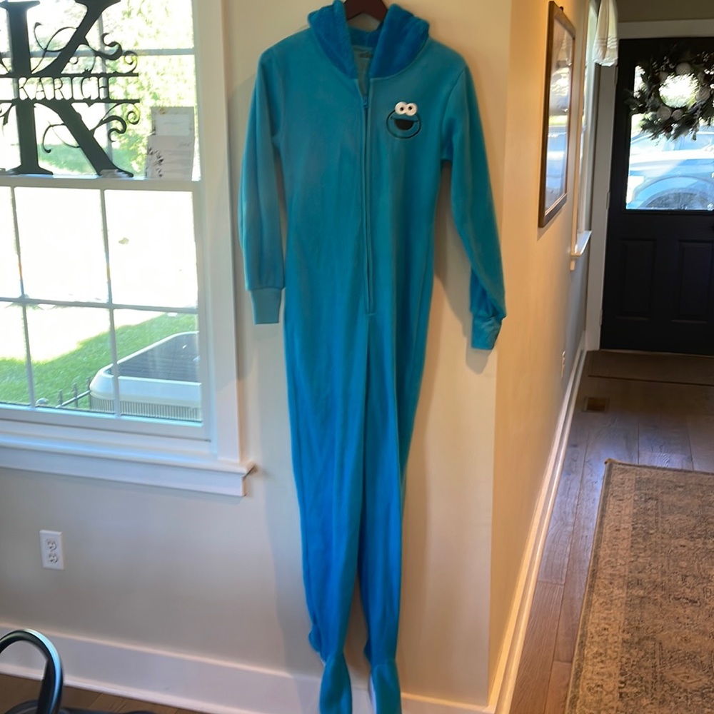 Cookie Monster Onsie pajamas